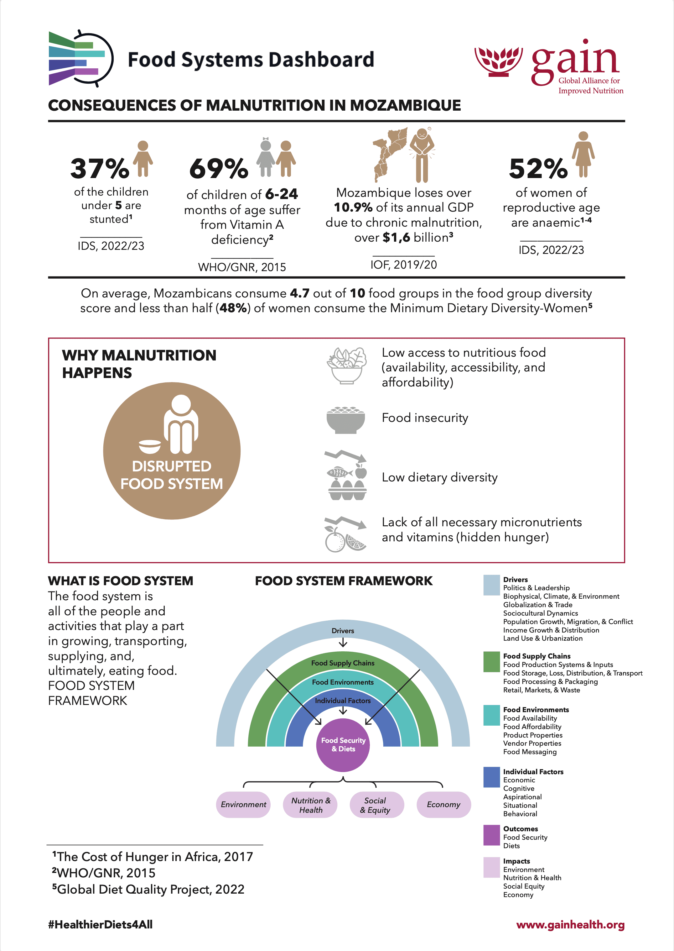 Mozambique Dashboard Factsheet